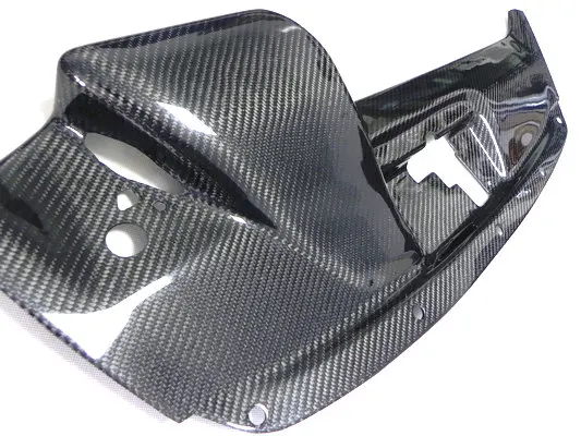 Для S2000 2001-2005 карбоновая охлаждающая Шлаковая панель для Honda глянцевые волоконные