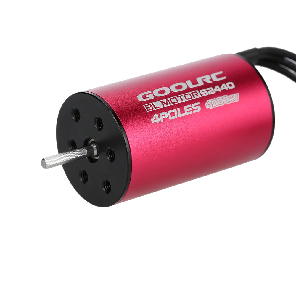 Бесщеточный бесщеточный двигатель GoolRC S2440 4000KV для автомобиля 1/18 1/16 RC | Игрушки и