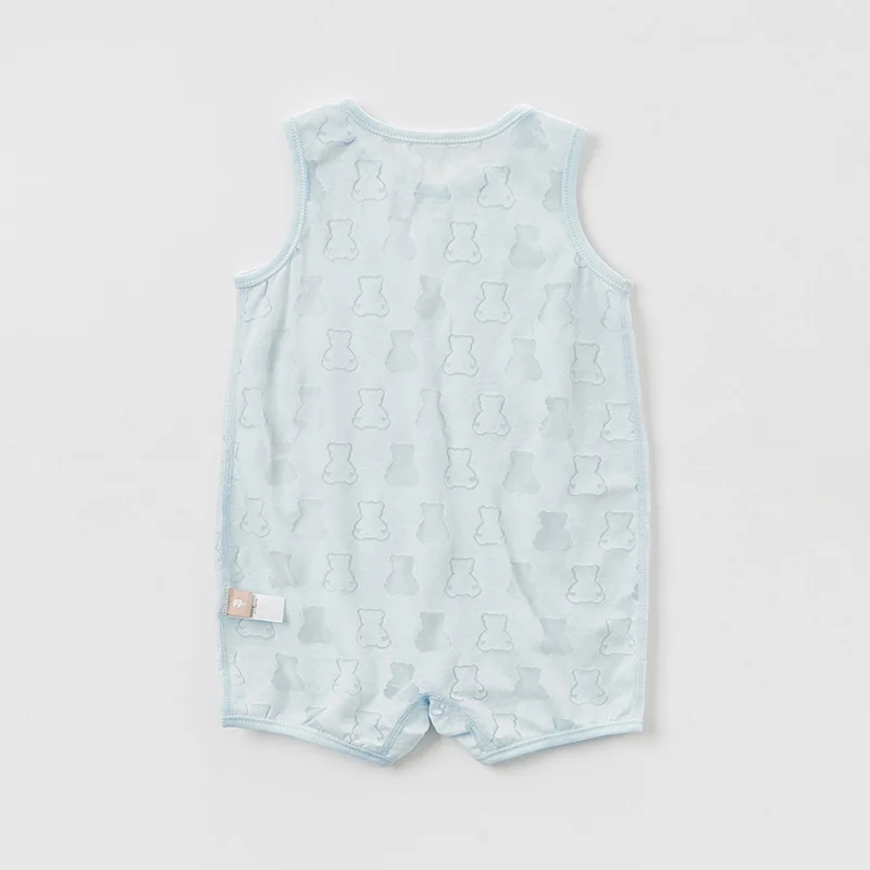 DB11148 Dave bella new born baby girls fashion jumpsuits cute print infant toddler clothes children summer romper 1 piece | Детская