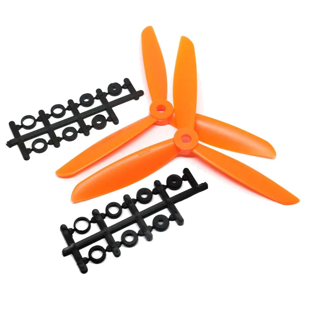 2 шт. нейлон 3 blade 6045 6x4.5 CW против часовой стрелки винт для RC Quadcopter multirotor 250|Детали и