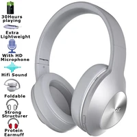2019 edition extra lightweight hifi folding stereo overear noise canceling blutooth heaphones wiredwireless headsets with mic