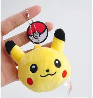 style F 7 см прибл. Чучело Пикачу плюшевые брелки игрушка Bulbasaur белка тонкий брелок подарок плюшевая игрушка кукла - Цвет: style F