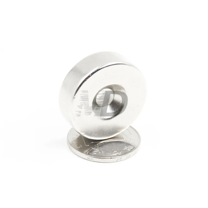 1 шт. супер сильные Круглые неодимовые потайные кольцевые магниты 30 мм x 10
