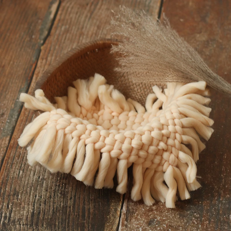 Кисточки крючком детское одеяло реквизит для фотосъемки новорожденных