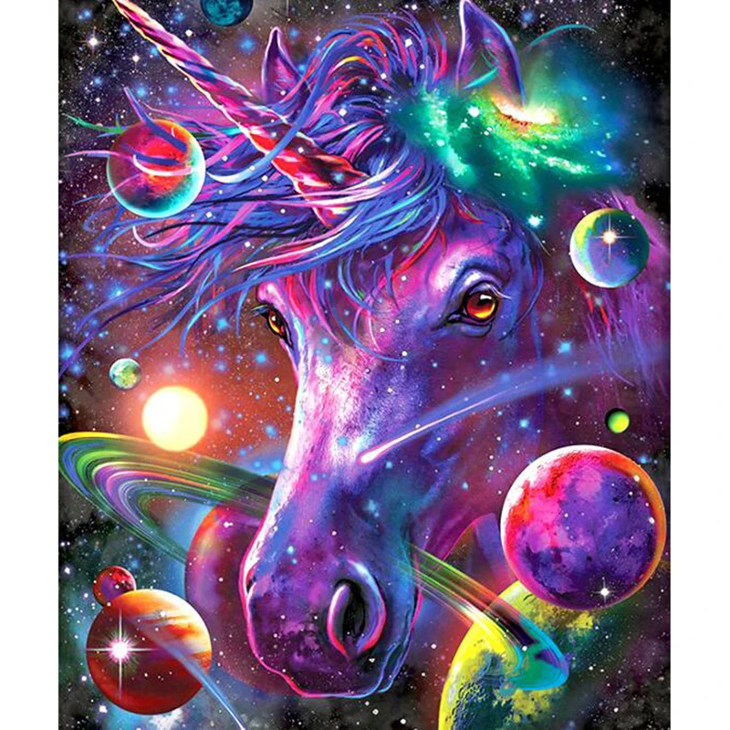 

Full Square/Round 5D DIY Diamond Embroidery "Star horse" Diamond Painting Cross Stitch Rhinestone 5D Home Art Deco Kit
