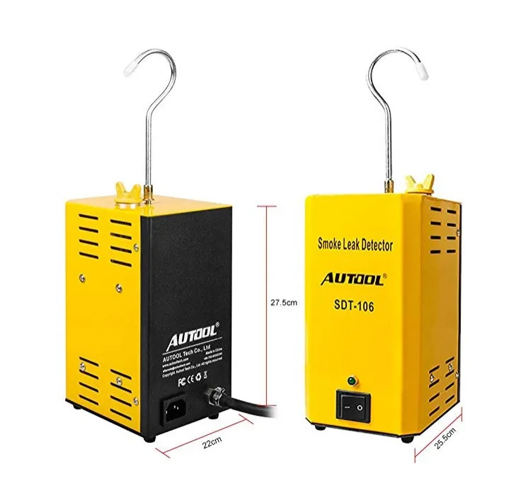 Vehicle EVAP System Leak Testing Machine Detector 12V Automotive Fuel Pipe Tester with Adapters f |