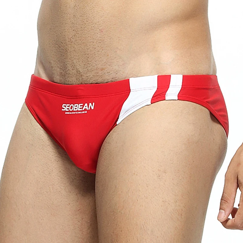 Seobean 2019 сексуальные Стрейчевые мужские купальники sunga плавки pantalones cortos de shorts