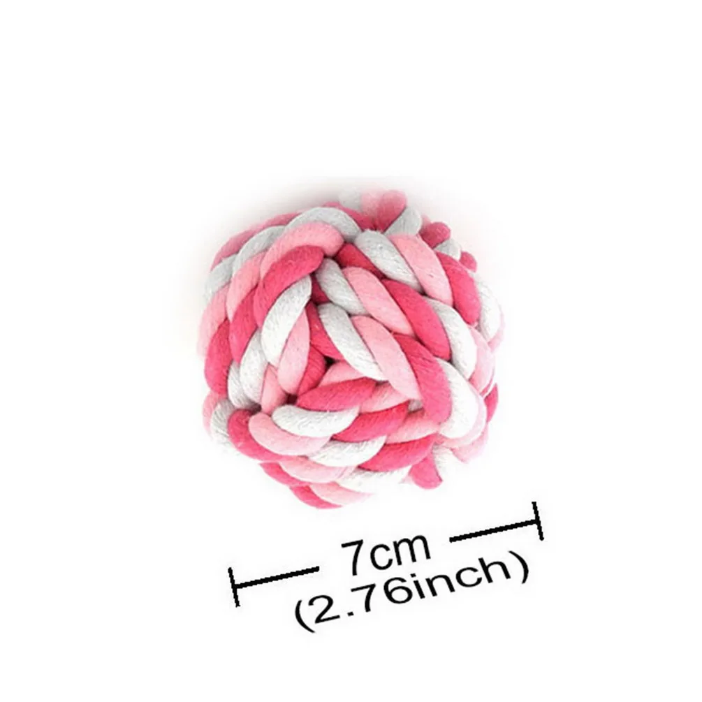 2017 Small Dog/Cat Multipet Nuts Ball Toy for Chewing and Playing Little Cotton Rope Toys as a Dental Teaser | Дом и сад