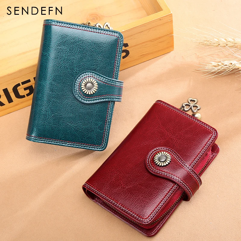 Новинка 2018 маленький кошелек женские кожаные короткие кошельки женский модный