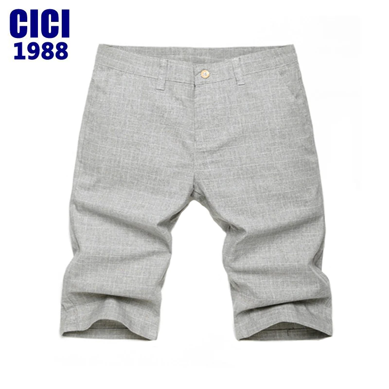 Мужская Летом По Уходу За Кожей Тонкий Срез Пять Шорты 2017 Новая Мода Случайные