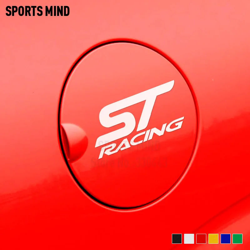 Наклейка на крышку топливного бака ST Racing Car наклейка автомобиль Стайлинг