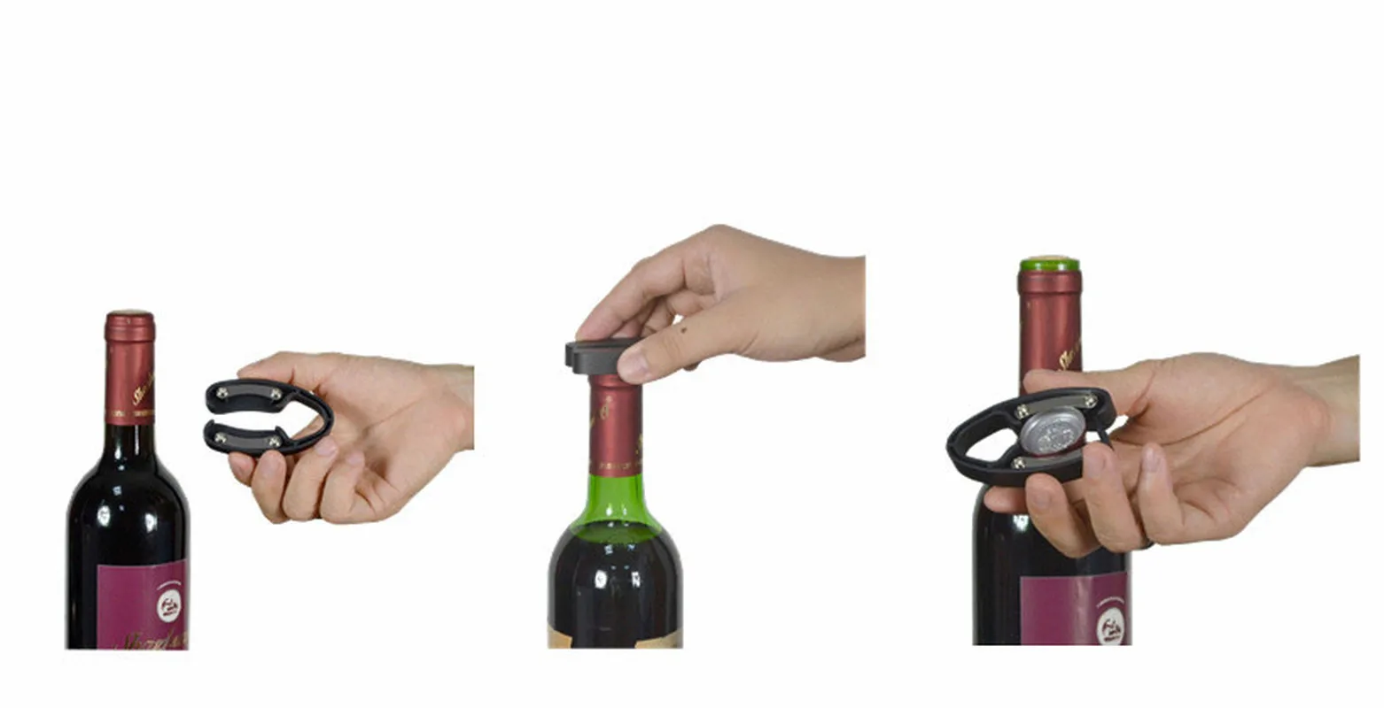 1 шт. нож для вина Черный Фольга шампанского резак красное вино бутылка оловянной