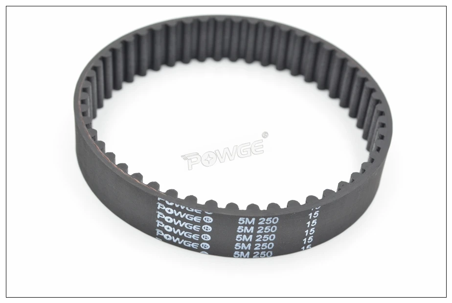 POWGE 250/255/260/265/270 5 м Синхронный ремень зубы = 50/51/52/53/54 различной ширины замкнутому циклу HTD 5 м ременный шкив 260-5 м