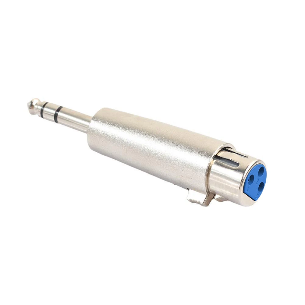 Топ 5 шт. XLR 3Pin гнездовой до 6 35 мм 1/4 стерео разъем штекер аудио шнур микрофон