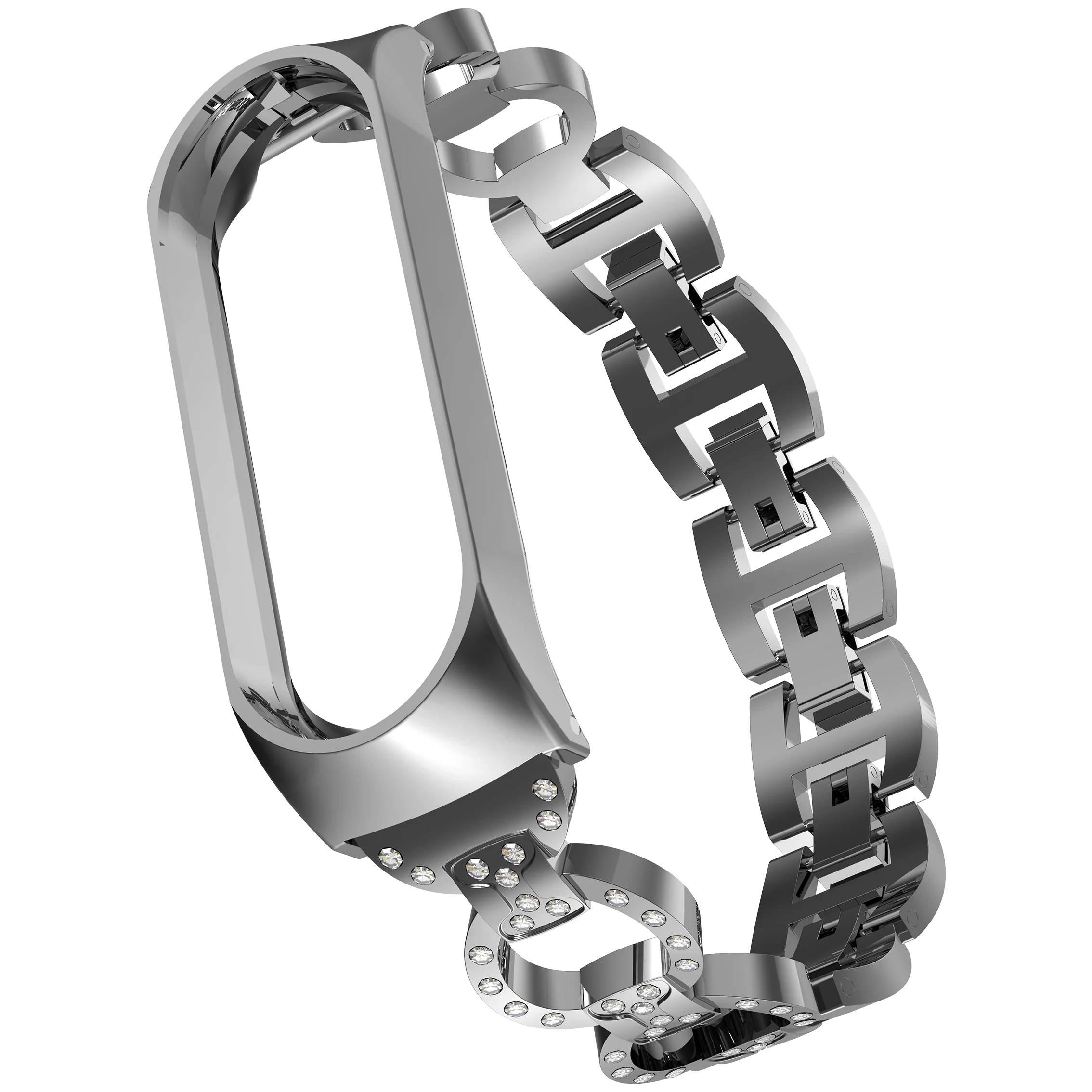 Браслет mi Band 3 металлический Безвинтовой браслет из нержавеющей стали браслет mi band 3 браслеты Pulseira mi Band 3 для Xiaomi mi ремешок 3