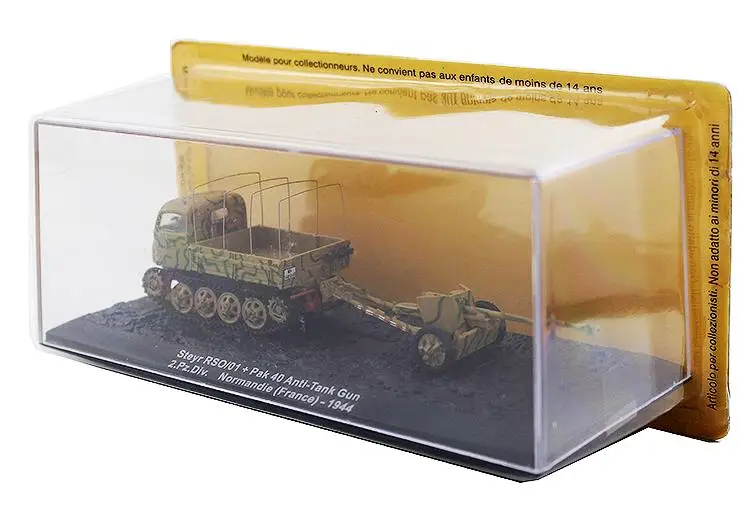 Steyr RSO/01 + Pak 40 анти Танк пистолет 2.Pz. Div Normandie Франция 1/72 трактор IXO| |