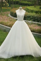 bealegantom sexy white lace wedding dresses 2019 pearls appliques bridal gowns vestido de novia qa1075