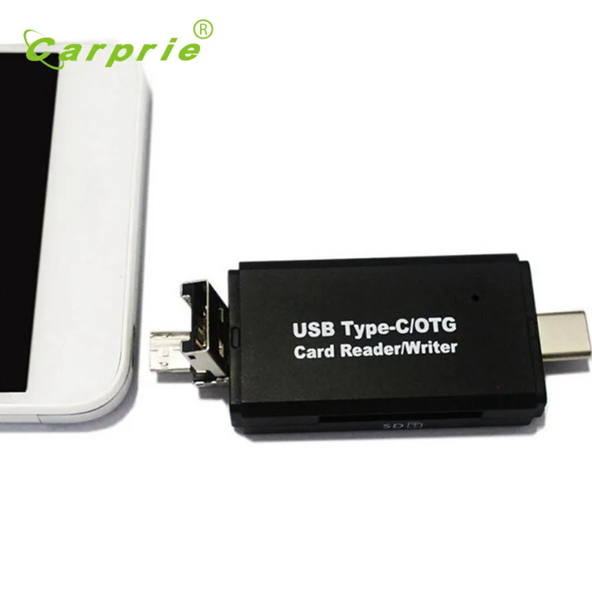 Binmer Новый 3 в 1 Micro USB OTG к 2 0 адаптер SD/Micro SD кардридер Стандартный 17Jun21 Прямая