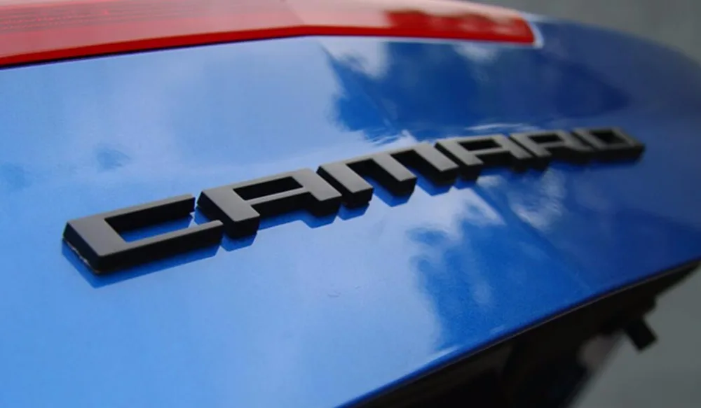 Новые 3D Камаро наклейки эмблема ZL1 значок металлический для Chevrolet CAMARO