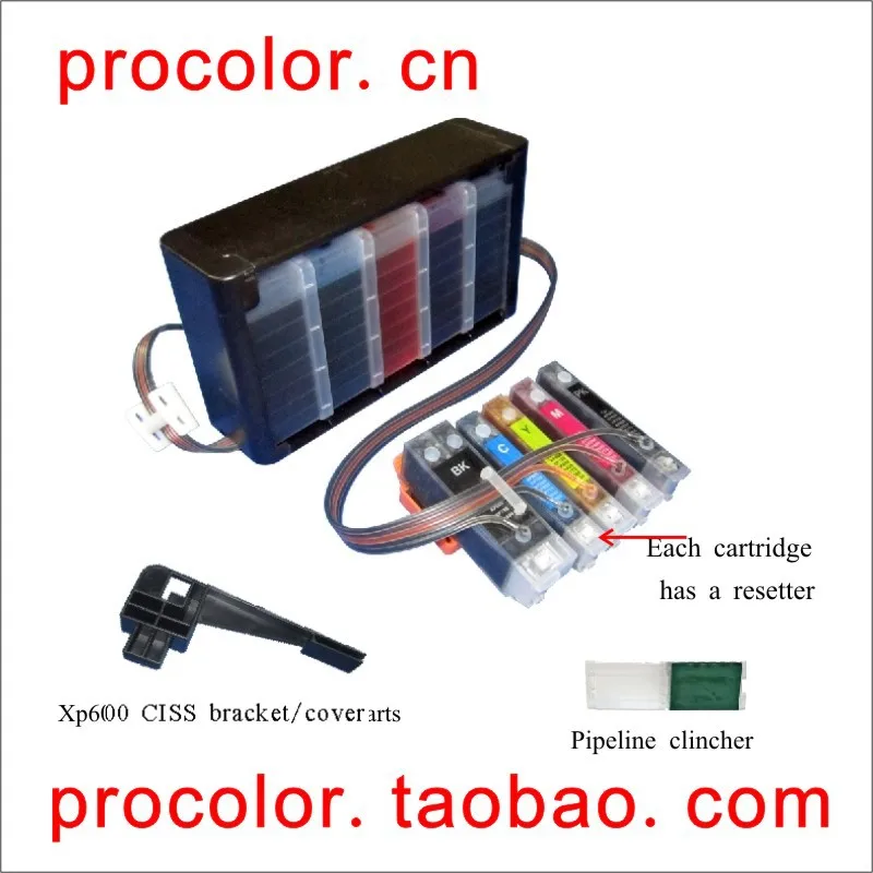 NEW America version CISS for epson XP-850/XP-650/XP-750/XP-950(T277XL1-T277XL6) with ARC chip(Don't take it out reset) | Компьютеры и