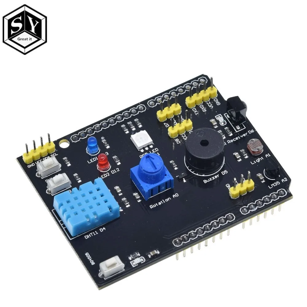 DHT11 LM35 датчик температуры и влажности Многофункциональный расширительный