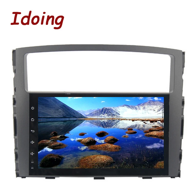 Idoing 1Din 9 дюймов Android 6 0 Fit MITSUBISHI PAJERO V97 V93 2006 2011 32 г Встроенная память автомобиль