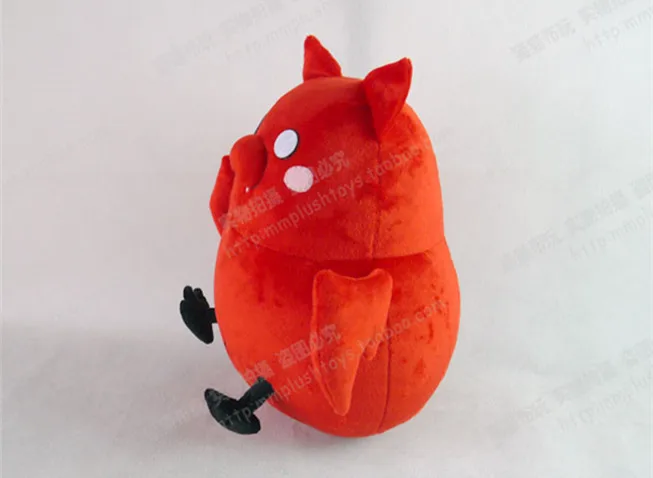 Аниме-игрушка для косплея в виде рыжей летучей мыши 30 см | Тематическая одежда и