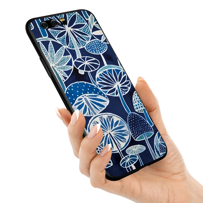 Силиконовый мягкий ТПУ чехол для телефона задняя крышка HUAWEI Honor 9 мульти граф |