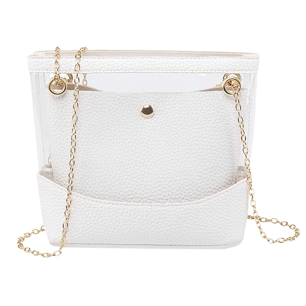 Новинка 2019 кожаная сумка модные женские плечи желеобразная сумочка кошелек для