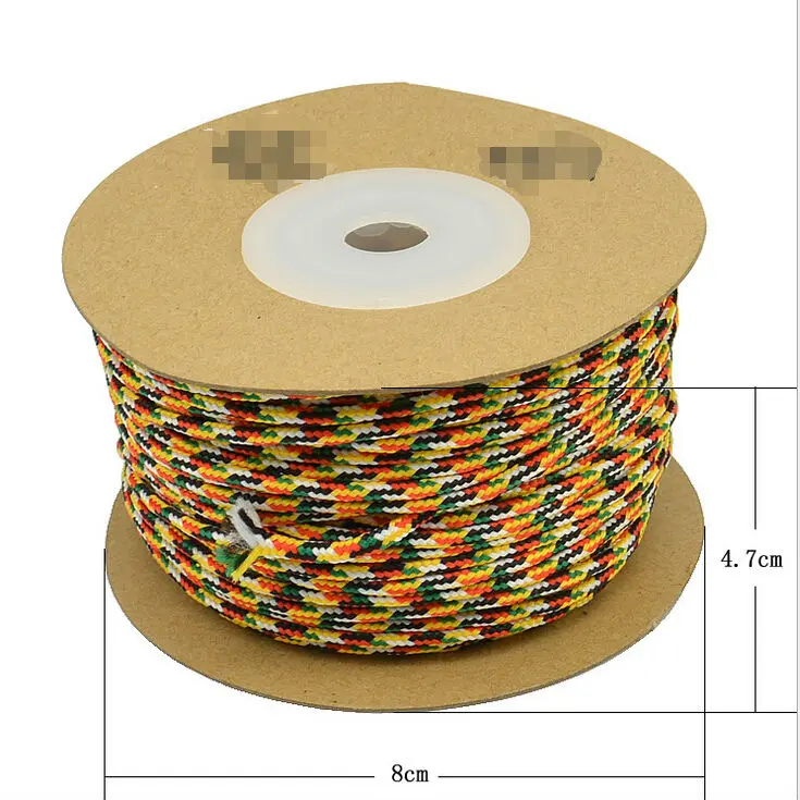 1Roll wire 2.0 mm 30 meters long colours lines to jade Taiwan red rope jewelry diy manual weaving cord line wholesale | Украшения и
