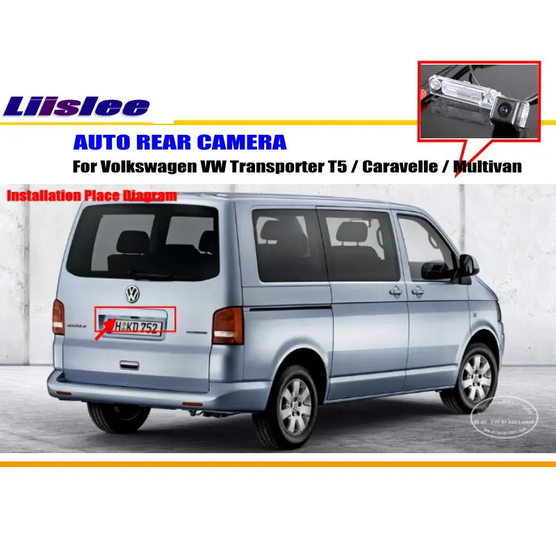 Камера заднего вида для Volkswagen VW Transporter T5 Caravelle Multivan 2003 ~ 2015 камера парковки с