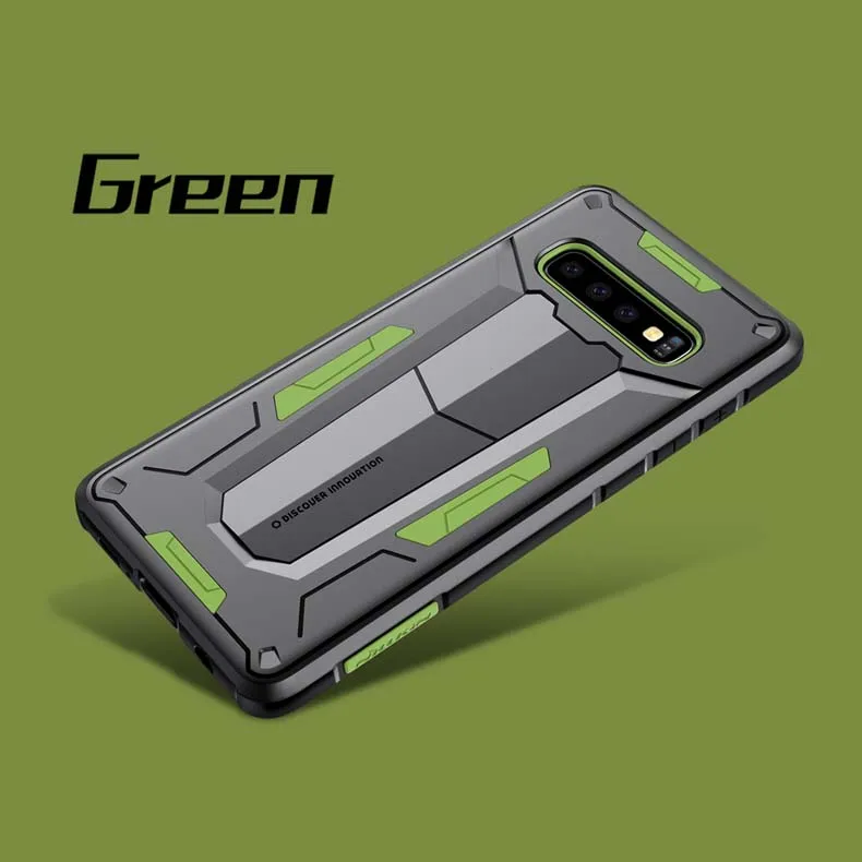 Для samsung Galaxy S10 чехол S10 Plus задняя крышка Nillkin Defender 2 TPU+ PC бронированные телефонные чехлы обложки для samsung Galaxy S10 Plus