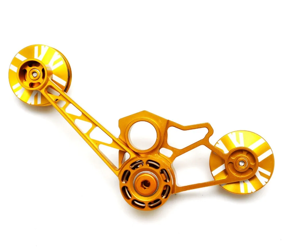 TWTOPSE Pro Натяжное колесо цепи для велосипеда Brompton Derailleur Silent Nylon Gear CNC рама из