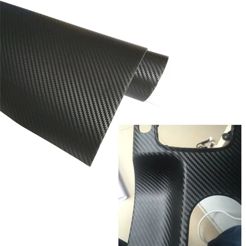 Автомобильная виниловая пленка из углеродного волокна 300 см х 30 3D