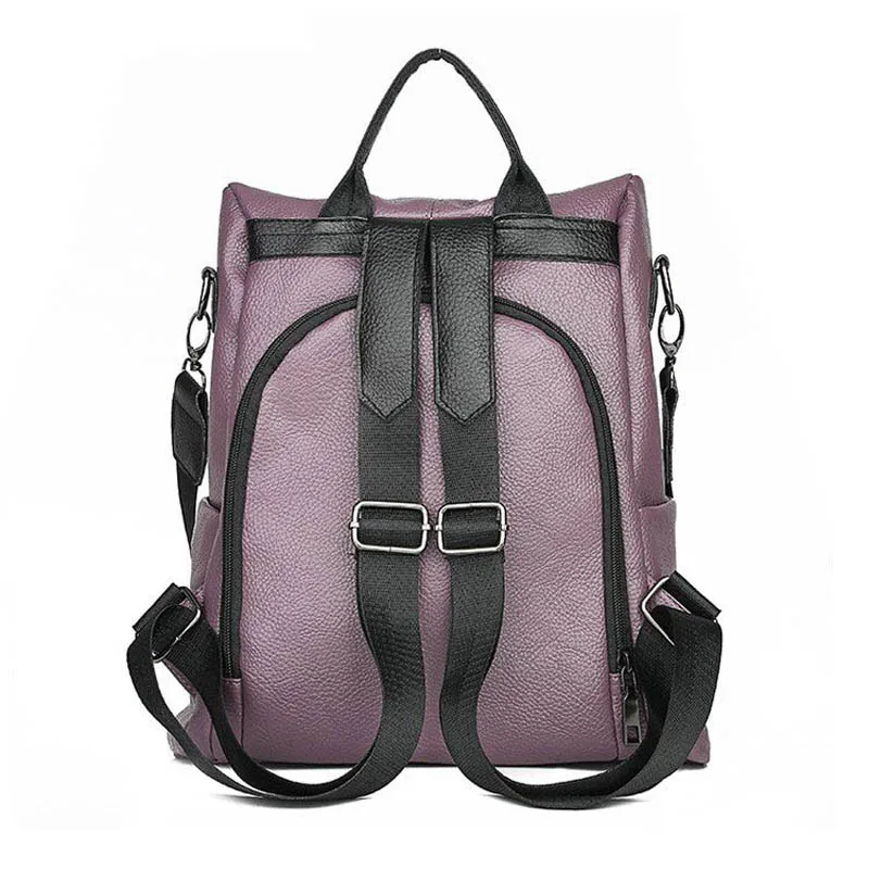2019 роскошный рюкзак из искусственной кожи винтажный женский спилка женская сумка на плечо школьная для