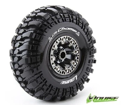 Луиза CR-GRIFFIN 2,2 supersoft Felge schwarz 12 мм гусеничный Луиза# LOUT3235VB - Цвет: 3236VBC