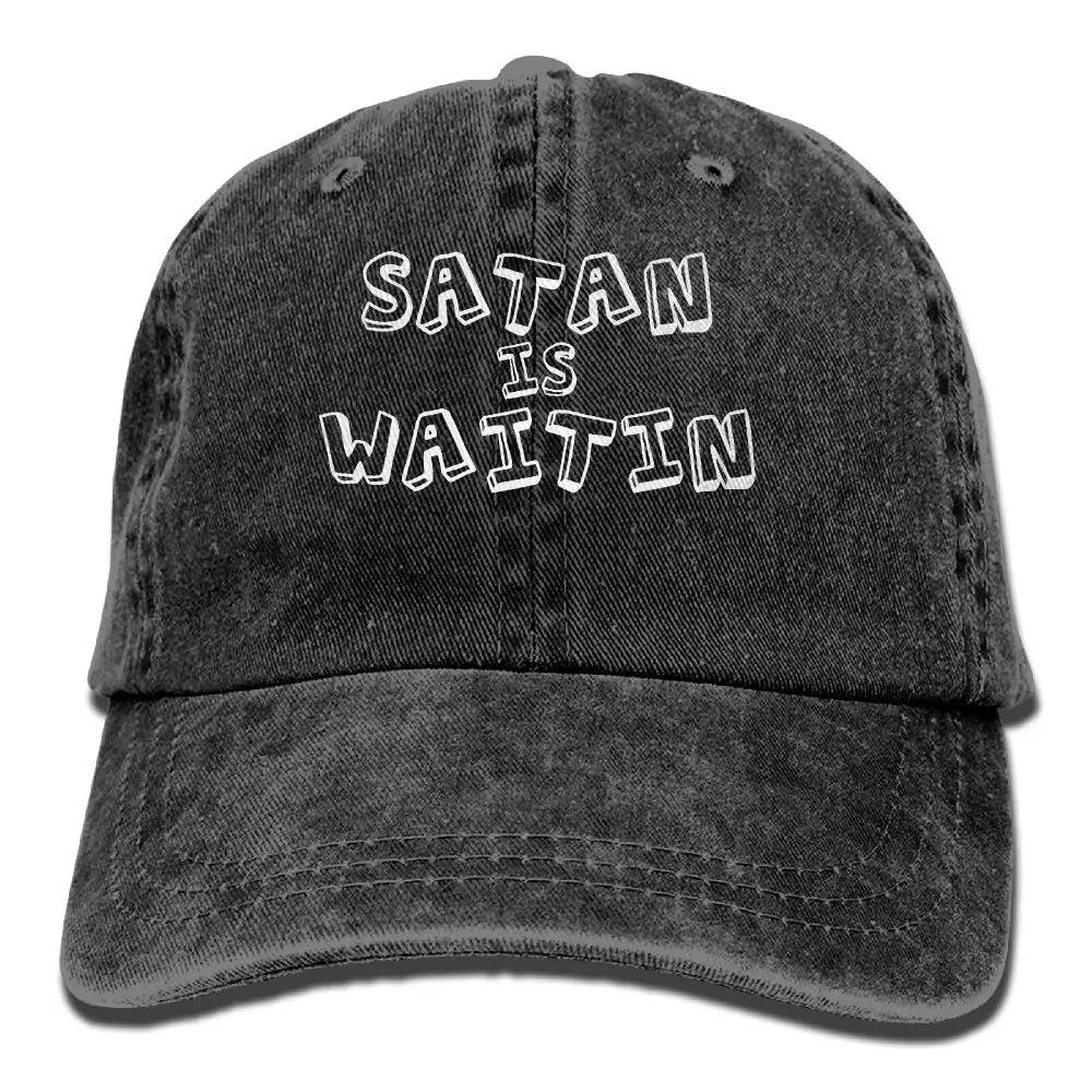 SAMCUSTOM сатана 3D Творческая личность вымытые джинсовые шапки осень лето Мужские