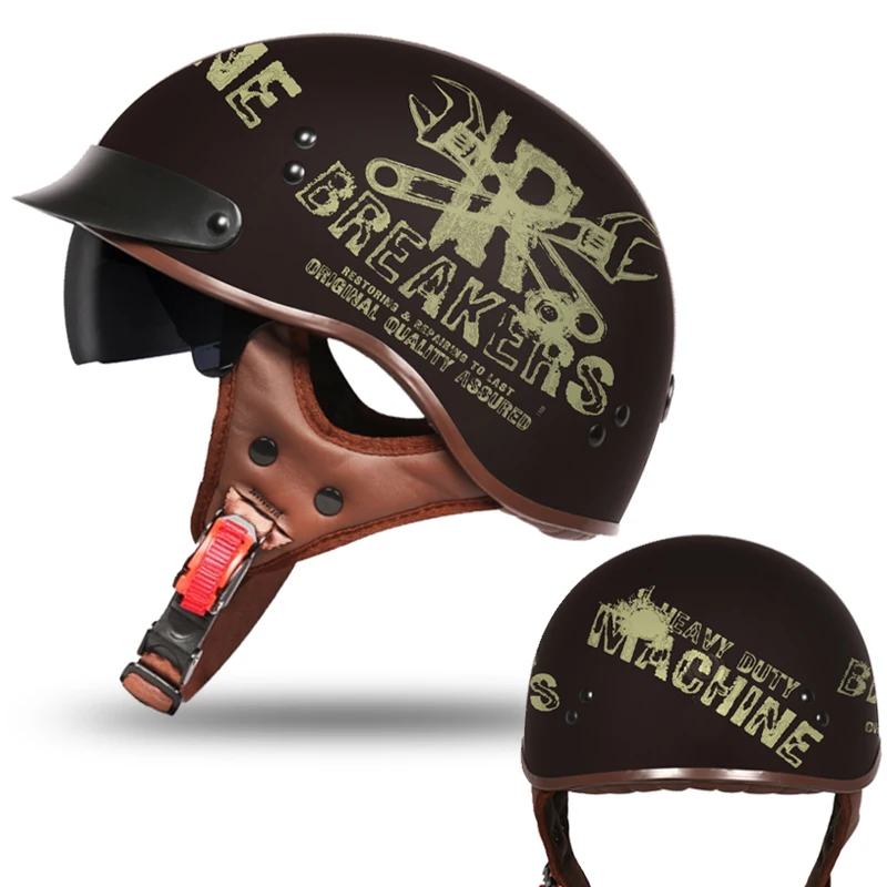 AIS Новинка casco capacetes мотоциклетный шлем Ретро винтажный для мотокросса шлемы