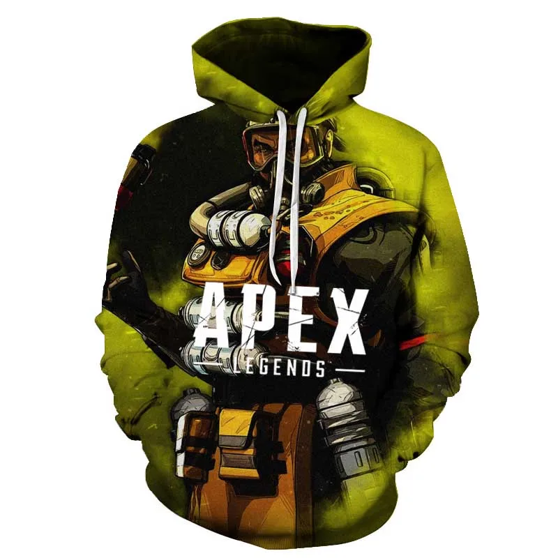 Apex Legends, 3D толстовки, Мужская Уличная одежда, новинка, толстовка, 3D толстовки, мужская и женская осенняя одежда с длинным рукавом