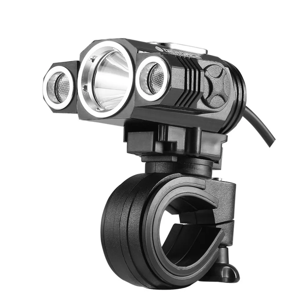 Adjustable MTB Road Bicycle Head Lamp USB Rechargeable 3 Mode X3 T6 LED Bike Head Light 18650 Cycling Front Lamp Dropshipping