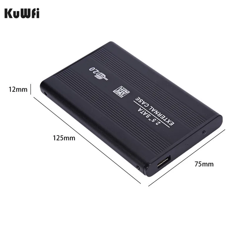 USB2.0 коробка SATA 2 5 дюймов HD BOX Жесткий диск картридж Алюминий сплав HDD Чехол для Windows