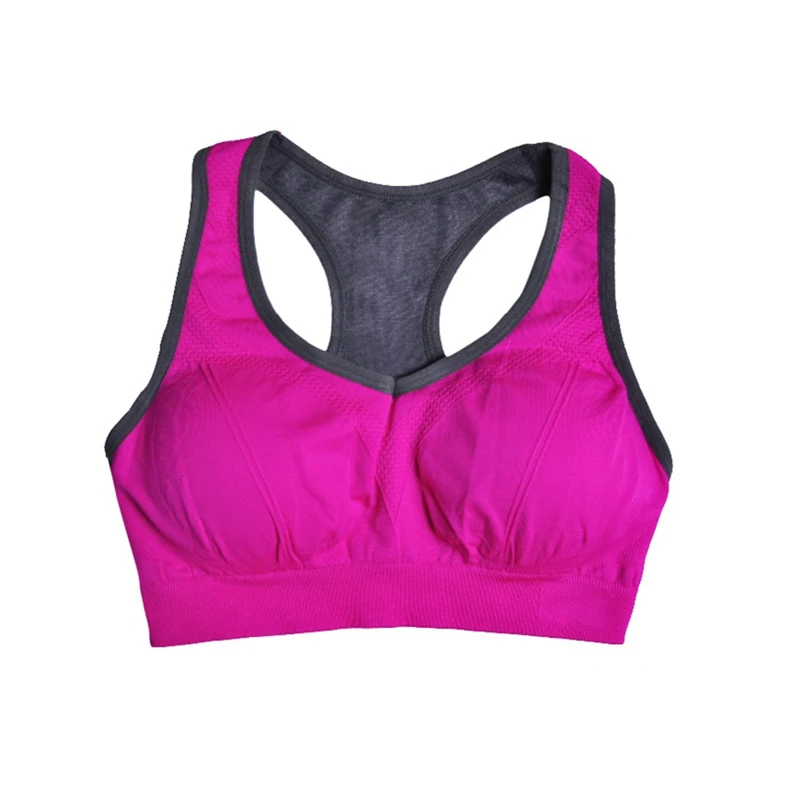 

Soutien gorge sport Absorb Sweat Quick Drying Elasticity Yoga sports bra of running Racerback sexy Bra for Slim girls