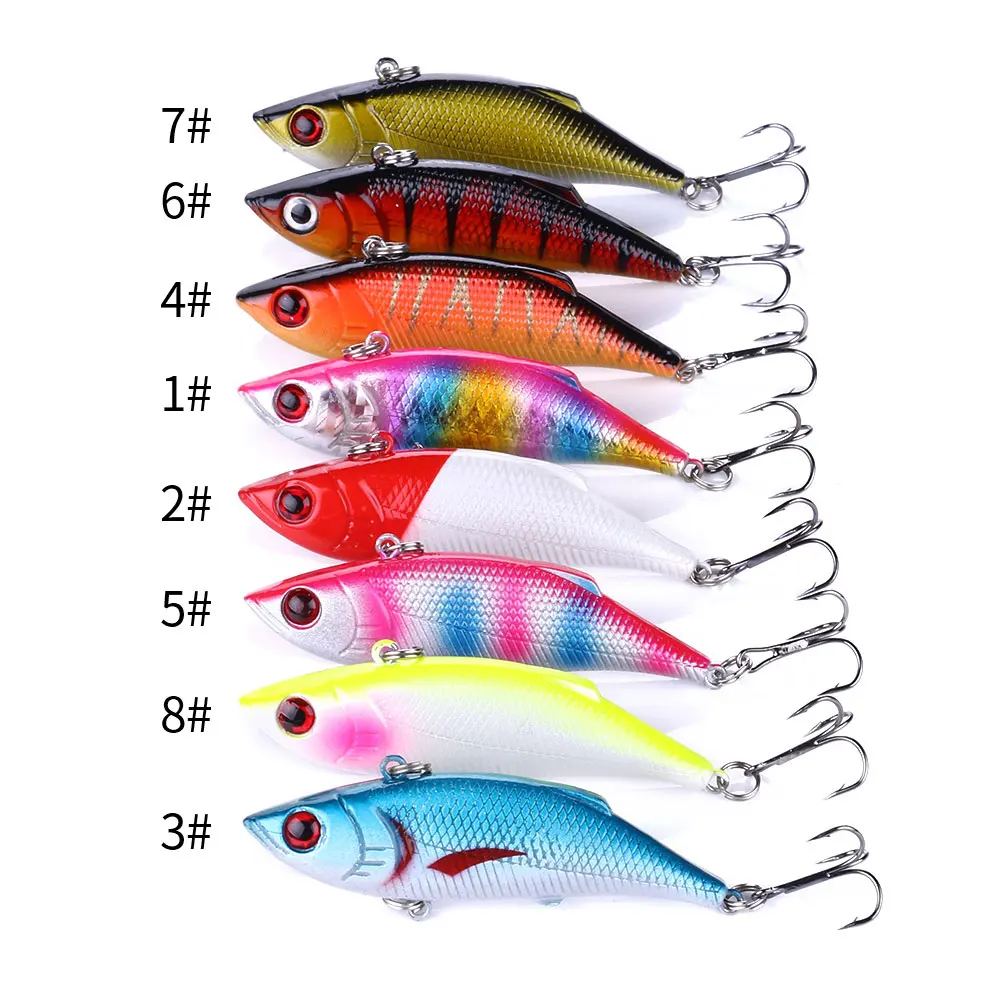 8 шт. см 11 г VIB рыбалки бионические приманки жесткие вибрации Crankbait рыба