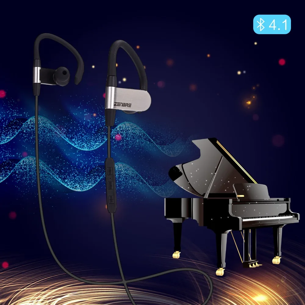 Bluetooth Headphones ZENBRE E2 4.1 Stereo Earbuds Wireless Headset Up to 7h Playtime Sweatproof Nosie Isolating | Электроника