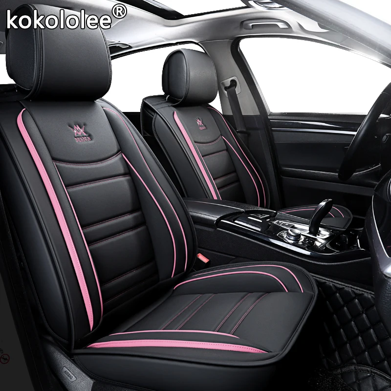 Кожаный чехол для автомобильного сиденья kokololee Toyota rav4 wish Prado mark auris prius camry corolla crown