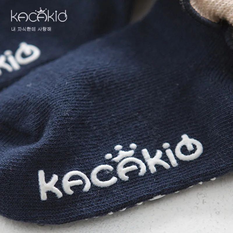 Детские колготки Kacakid однотонные 2 цветов с противоскользящим покрытием для