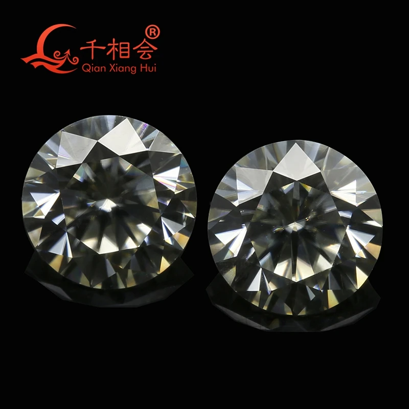 3mm to 12mm yellowish color white moissanite Round Brilliant cut loose stone | Украшения и аксессуары