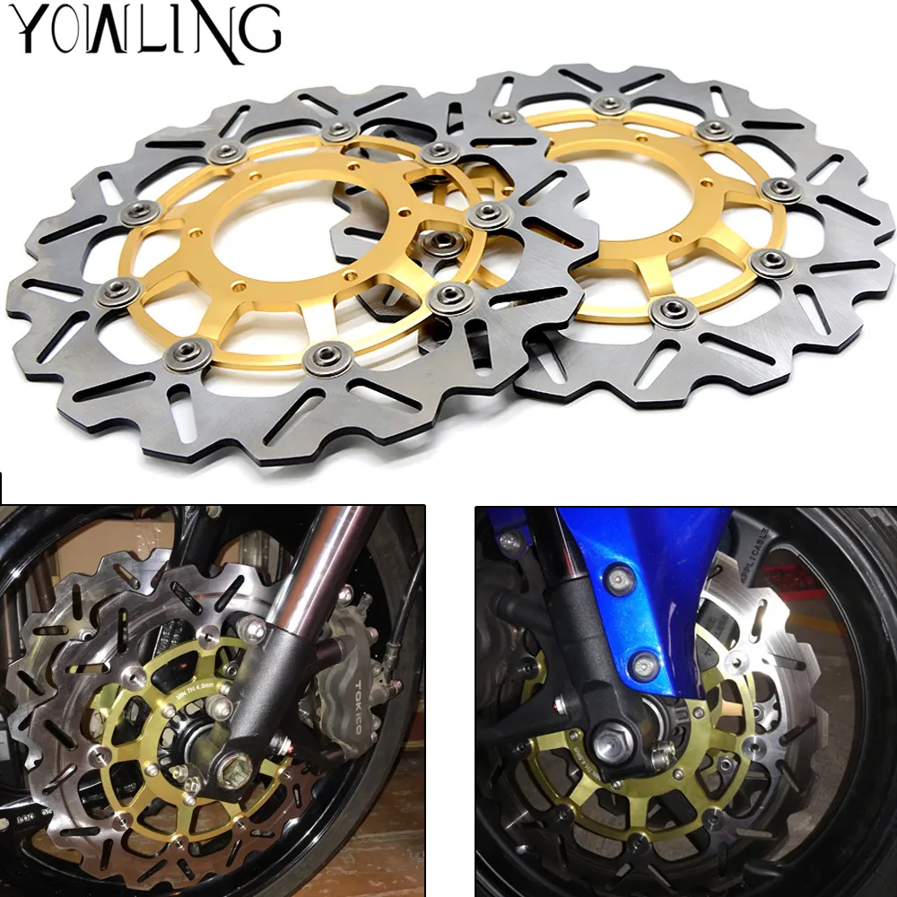 Передняя фотовспышка мотоцикла для Honda CBR1000RR CBR1000 2008 2009 2010 12 CBR 2011 RR 1000RR 2 шт.|brake disc