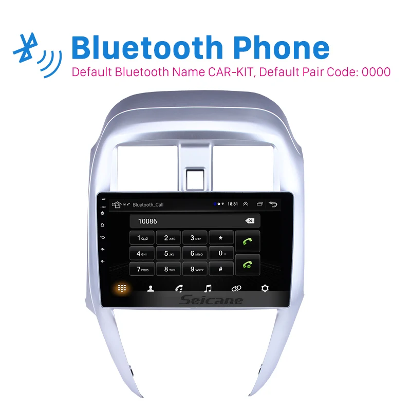 Seicane Автомобильный мультимедийный 2 Din Авто радио gps Android 8,1 для Nissan Old Sunny с Bluetooth wifi USB AUX поддержка 3g DVR