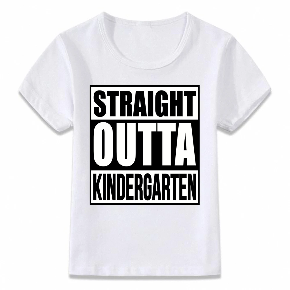 Детская одежда футболка прямая из детского сада для мальчиков и